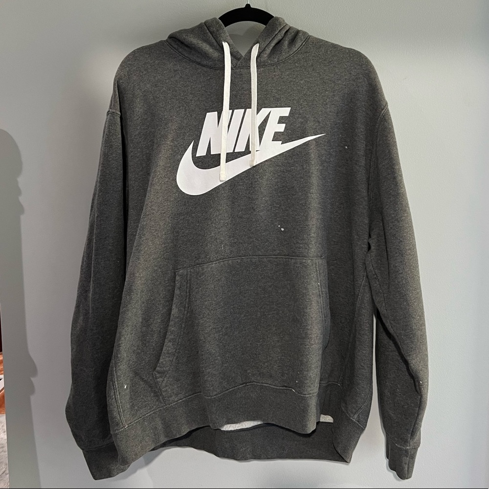 Nike gray hoodie pullover XL